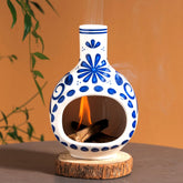 MOUGIGI Palo Santo Holder mini-chiminea on desk for calm rituals