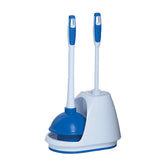 Mr. Clean toilet plunger with 4.75 inch cup for effective clog clearance.