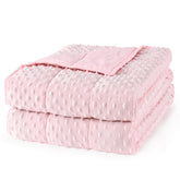 Mr. Sandman weighted blanket pink queen, calm nights and restful evenings.