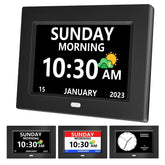 MRCHYDZ 7-inch clock with large display for easy readability in daily life.