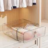 MSHOMELY slide-out underwear drawer organizer for quick access.