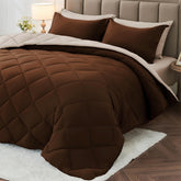 MUXHOMO bed-in-a-bag comforter for quick setup and warmth.
