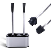 My Joy Shop stainless steel toilet brush ready for thorough cleaning