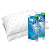 MyPillow Classic Queen set of 2, front view showing plush support for neck alignment