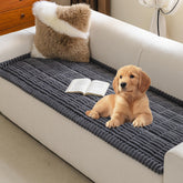 MYSKY HOME couch cover with non-slip bottom keeps your sofa in place