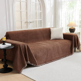 MYSKY HOME sofa cover chenille texture adds cozy warmth to living room