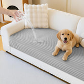 MYSKY HOME waterproof couch cover with soft top protects against spills