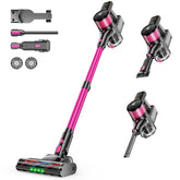 MYUAKO Nova R8 cordless vacuum, front view, lightweight and easy to maneuver.