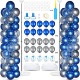 Naozinebi balloon column stand base assembly for stable indoor or outdoor decor.