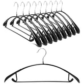Nature Smile non-slip PVC hanger with wide shoulders supports bulky sweaters