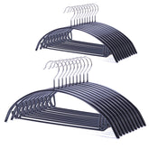 Nature Smile non-slip PVC hanger set keeps tops secure and organized.