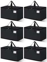 NatureLux heavy-duty moving bags with 93 L capacity for easy packing during a move.