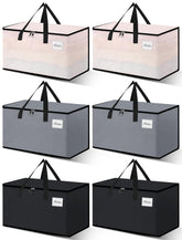 NATURELUX heavy-duty moving bag folded for compact storage after use.