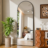 NBGV arch full-length mirror with stand reflects full outfits clearly