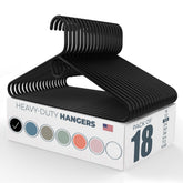 Neaties heavy-duty plastic hanger with 8 lb capacity for everyday shirts.