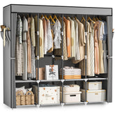 Neatrays portable closet with 66-inch capacity for organized clothing storage