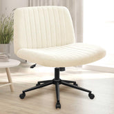 NEO CHAIR criss-cross base with wheels for smooth mobility in busy home offices