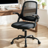 Neo Chair office chair mesh backrest provides airy support for long workdays.