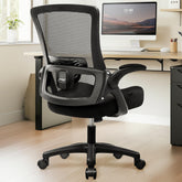 NEO CHAIR office desk setup with breathable mesh back for all-day comfort