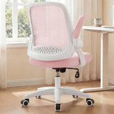 NEO CHAIR pink mesh backrest for breathable comfort during work