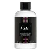 NEST New York Moroccan Amber diffuser refill bottle delivers long-lasting fragrance.