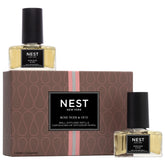 NEST New York Rose Noir & Oud refill bottles for lasting home fragrance.
