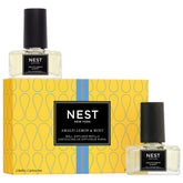 NEST New York Amalfi Lemon & Mint refill front view showing two vials for durable scent