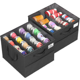 NestOrganix shoe organizer with large-capacity stores 16-24 pairs for closet use