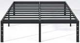 NEW JETO metal bed frame with under-bed storage for clutter-free space