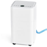 NEWBULIG 30-pint dehumidifier front view quietly reducing humidity in living spaces