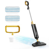 NEWBULIG steam mop quick heat-up for fast floor cleaning.