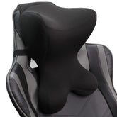 Newsty car neck pillow with adjustable strap for a secure, customizable fit.
