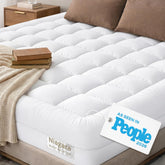 Niagara Sleep Solution cloud-like queen topper with cotton top for soft comfort