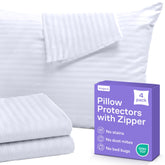 Niagara Sleep Solution soft fabric protector for queen pillows; quiet and comfy.