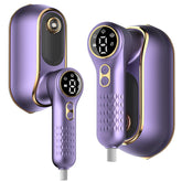 NIASSO portable travel steamer showcases compact design for easy packing and quick touch-ups.