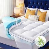 NicePlus king-size topper cloud-top cover for plush comfort