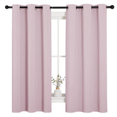 NICETOWN nursery thermal blackout curtains panels block light for peaceful naps