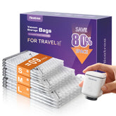 Nicetree 9-pack vacuum bags with pump for travel efficiency