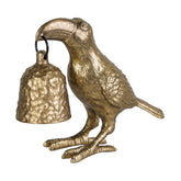 NIKKY HOME Gold Candle Snuffer with bird design adds vintage charm to any mantel