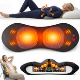 Nopuee 3-in-1 back massager pillow with soothing warmth for relaxation