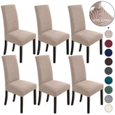 Northern Brothers chair covers fabric detail highlights high stretch and durability.