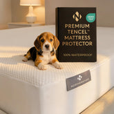 NORTHERNFARE king-size protector top-coverage protects against spills and stains.