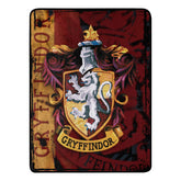 Northwest Harry Potter throw closeup shows plush Battle Flag texture for cozy evenings.
