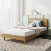 Novilla Twin XL mattress in a box ready for easy setup and cooling night sleep.