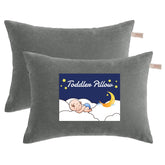 NTBAY toddler pillow 13x18 with soft microfiber for gentle naps.