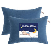 NTBAY toddler pillow 13x18 for cozy naps with breathable down-alternative fill.