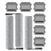 Nukisa vacuum mop roller brush 3-pack for easy floor cleaning on hard surfaces.