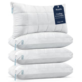 Nuzzle King Size Pillows 4-pack for hotel-grade sleep setup