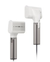 nxuoo G10 steamer front view highlights compact, travel-ready design for quick touch-ups.