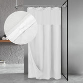 N&Y HOME 48x72 waffle weave curtain adds spa-like privacy with subtle texture.